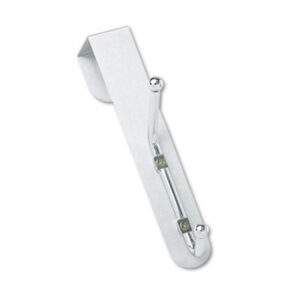 Chrome; Clothes; Coat; Coat Hook; Door; Double; Garment; Garment Hook; Hat Hooks; Hook; Hooks; Over-the-Door; SAFCO; Satin Aluminum; Clothing; Storage; Closets; Cloakrooms; Coats