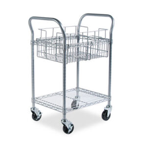 Cart; Mail; Mail Cart; Mail Carts; Mailroom; Mailroom Equipment & Supplies; SAFCO; Worksurfaces; Pedestals; Platforms; Dollies; Trolleys; Furniture