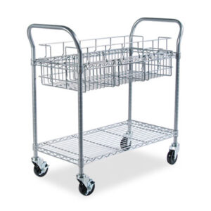 Cart; Mail; Mail Cart; Mail Carts; Mailroom; Mailroom Equipment & Supplies; SAFCO; Worksurfaces; Pedestals; Platforms; Dollies; Trolleys; Furniture