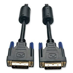 Tripp Lite; DVI Dual Link TDMS Cable; Connectivity; Connections; Computers; Peripherals; Lines; Cords P560-006; TMDS Cable; DVI Dual Link; DVI-D M/M; Digital CRT displays; Flat Panel Displays; HDTV; Projectors; Belkin cable;BLK