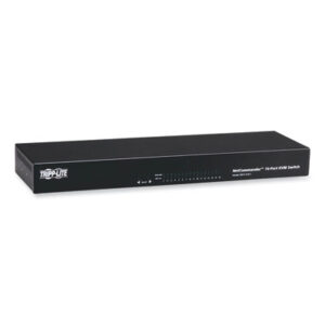 Electromechanical; Current; Interrupters; Circuits; Electronics; Components; Wiring; Devices; TAA Compliant; Tripp Lite 16-Port NetCommander 1U Rackmount Cat5 KVM Switch