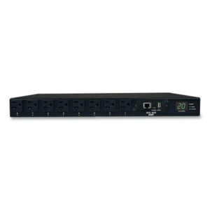 ATS; Auto Transfer Switching; Metered PDU; PDU; PDUMH20ATNET; Power Distribution Unit; Tripp Lite; AC; Socket; Bars; Expansion; Extension Outlets; Leads rackmount Power distribution; digital PDU; networking monitoring; ATS; Switched UPS; 16 outlets; 20 amp