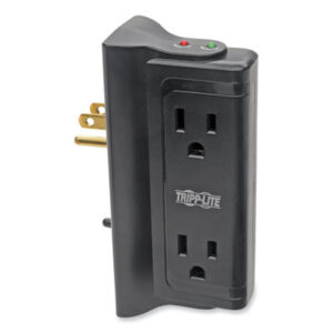 Side Mount; Direct; 4-Outlet; Electric/Electrical; Noise Filter; Office Machine; Power Surge; Suppressor; Surge Protector; Surge Suppressor; TRIPP LITE; Suppressors; Power; Voltage; Spikes; Current; AC; Electricity; Overloads; Circuits; Electronics; Technology