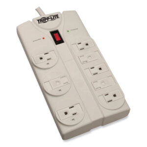 8 Outlets; Protect It; Surge Protector; Surge Suppressor; TLP825; Tripp Lite; Suppressors; Power; Voltage; Spikes; Current; AC; Electricity; Overloads; Circuits; Electronics; Technology BLK; Belkin surge; KMW; Kensington surge; IVR; Innovera surge; FEL; Fellowes Surge; APC Surge; APW