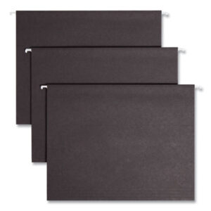 1/5 Cut Tabs; Clear Tab; File Folders; Hanging; Hanging File Folders; Hanging File Folders & Supplies; Letter; Recycled Product; Recycled Products; SMEAD; Sleeves; Sheaths; Shells; Organization; Storage