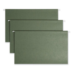 1/5 Tab Cut; Expandable; File Folders; Flex-I-Vision; Green; Hanging; Hanging File Folder; Hanging File Folders & Supplies; Hanging Files; Hanging Folders; Legal; Legal Size; Recycled; Recycled Product; SMEAD; Sleeves; Sheaths; Shells; Organization; Storage