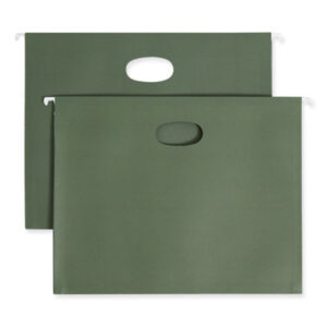 3-1/2" Capacity; Expandable; Expanding Files; File Folders; Hanging; Hanging Files; Hanging Folder; Hanging Folders; Hanging Folders w/Sides; Letter Size; Recycled; Recycled Product; SMEAD; Standard Green; Sleeves; Sheaths; Shells; Organization; Storage