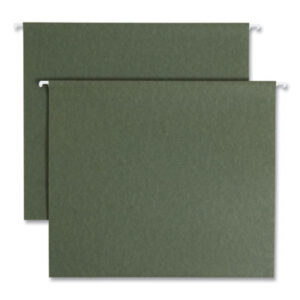 2" Capacity; Box Bottom; Expandable; File Folders; Flex-I-Vision; Green; Hanging File Folder; Hanging File Folders & Supplies; Hanging Files; Hanging Folders; Letter Size; Recycled; Recycled Product; SMEAD; Standard Green; Sleeves; Sheaths; Shells; Organization; Storage