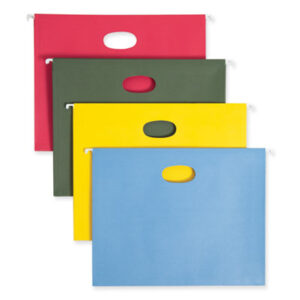 Assorted Colors; Expandable; File Pockets; Hanging Files; Hanging Folders; Letter Size; Office Supplies; Recycled; SMEAD; Sleeves; Sheaths; Shells; Organization; Storage