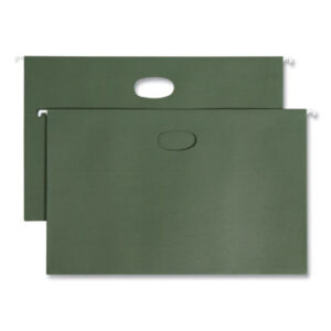 1-3/4" Capacity; Expandable; Expanding Files; File Folders; Hanging; Hanging Files; Hanging Folder; Hanging Folders; Hanging Folders w/Sides; Legal Size; Recycled; Recycled Product; SMEAD; Standard Green; Sleeves; Sheaths; Shells; Organization; Storage