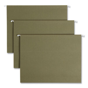 1/5 Cut Tabs; File Folders; Hanging; Hanging File Folders; Hanging File Folders & Supplies; Letter; Recycled; Recycled Product; SMEAD; Sleeves; Sheaths; Shells; Organization; Storage