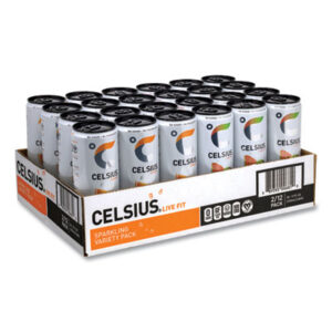 Live Fit; Celsius; Energy Drink; Kiwi Guava; Orange; Pre-Workout Drink