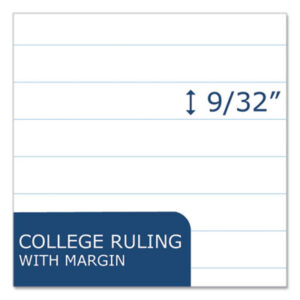 Filler; Filler Paper; Looseleaf; Notebook; Paper; Punched; Ring Binder Filler; Ring Binder Paper; Ruled; Three-Hole Punched