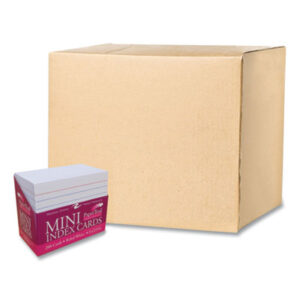 Index Cards; Trayed Cards; Ruled Index Cards; Note Cards; 3 x 2.5; Narrow Ruled Cards