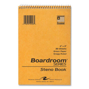 Roaring Springs; Boardroom; Steno Pad