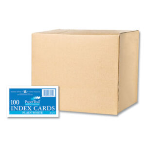 Index Cards; Note Cards; Plain Index Cards; Unruled