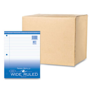 Filler; Filler Paper; Looseleaf; Notebook; Paper; Punched; Ring Binder Filler; Ring Binder Paper; Ruled; Three-Hole Punched