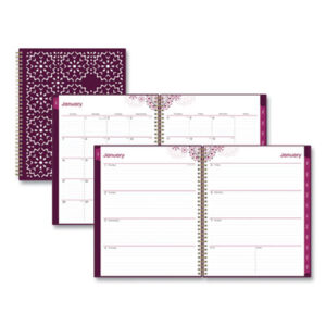 Planner; Calendar; Desk; Weekly; Monthly; Week; Month; Spiral; Wire; Agenda; Daily; Business; Personal; Goal Setting; Organizer; Fashion; Plan