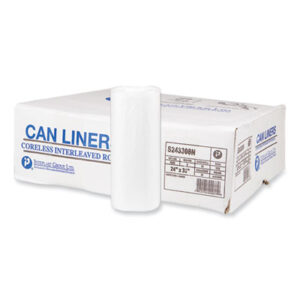 Can Liners; Trash; Waste; Janitorial; Jan/San; Garbage; Carry; Containers; Sacks; Take-Out; To-Go; Totes