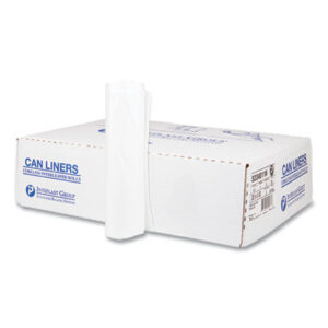 Can Liners; Trash; Waste; Janitorial; Jan/San; Garbage; Carry; Containers; Sacks; Take-Out; To-Go; Totes