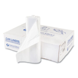 Can Liners; Trash; Waste; Janitorial; Jan/San; Garbage; Carry; Containers; Sacks; Take-Out; To-Go; Totes