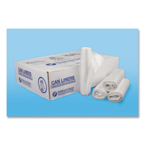 Can Liners; Trash; Waste; Janitorial; Jan/San; Garbage; Carry; Containers; Sacks; Take-Out; To-Go; Totes