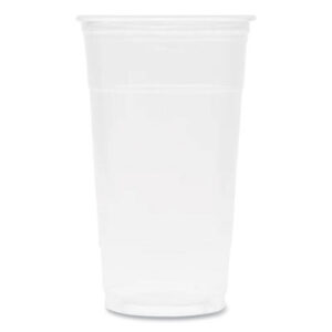 Clear Plastic PET Cups; Plastic Cups; Hospitality; Beverages; Cafes; Cafeterias; Glass; Hospitality; Restaurants; Stations; Cold Cups