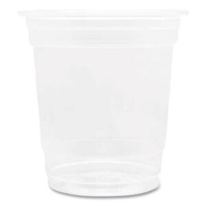 Clear Plastic PET Cups; Plastic Cups; Hospitality; Beverages; Cafes; Cafeterias; Glass; Hospitality; Restaurants; Stations; Cold Cups