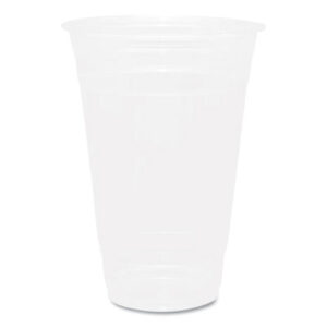 Clear Plastic PET Cups; Plastic Cups; Hospitality; Beverages; Cafes; Cafeterias; Glass; Hospitality; Restaurants; Stations; Cold Cups