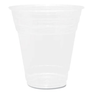 Clear Plastic PET Cups; Plastic Cups; Hospitality; Beverages; Cafes; Cafeterias; Glass; Hospitality; Restaurants; Stations; Cold Cups