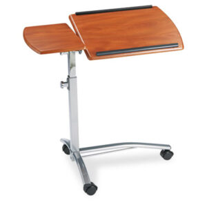 Caddy; Computer Furniture; Furniture; Laptop; Mobile; PVC-Wrapped; Medium Cherry; Workstation; Workstations; Furnishings; Desks; Workspaces; Computer-Stations; Facility; Cubical; Cubes; Tiffany Industries; Mayline