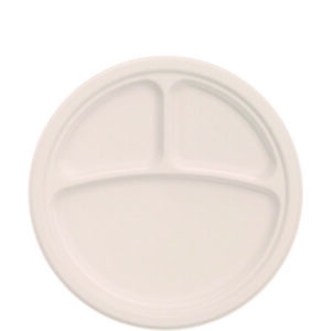 ProPlanet Seal; Plate; 10"; Large Plate; Dinnerware; Cutlery; ProPlanet; Pro Planet; Sustainable; Sustainability; Compostable; Compost; Recyclable; Compostable Plate; Compostable Dinnerware; Events