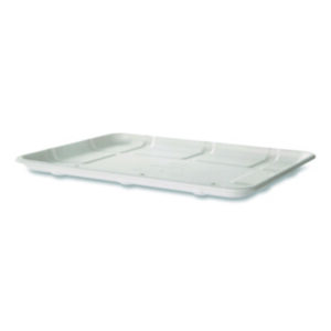 Disposable #8S Meat & Produce Food Trays; Case of 300