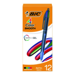 4-Color Pens; Ballpoint Pens; Multicolor Ballpoints; Multifunction Ballpoints