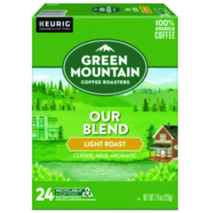 K-Cup; K-Cups; Kcup; Kcups; Keurig Brewing System; Keurig; Beverage; Beverages; Coffee; Single Cup; Our Blend; GREEN MOUNTAIN; Green Mountain Coffee Roasters Our Blend Coffee Drinks; Breakrooms; Vending; Hospitality; Lounges