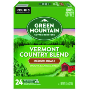 K-Cup; K-Cups; Kcup; Kcups; Keurig Brewing System; Keurig; Beverage; Beverages; Coffee; Single Cup; Vermont Country Blend; GREEN MOUNTAIN; Green Mountain Coffee Roasters Vermont Country Blend Coffee Drinks; Breakrooms; Vending; Hospitality; Lounges