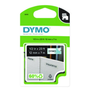 DYMO; D1; Identifications; Classifications; Stickers; Shipping; Receiving; Mailrooms