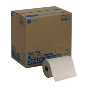 12 Rolls per Carton; 7-7/8 x 350-ft.; Bathroom Supplies; Envision Towels; GEORGIA PACIFIC; Janitorial Supplies; Natural; Paper Goods/Dispensers; Paper Towel; Towel; Towels; Towels & Dispensers; Washroom Supplies; Sponges; Swabs; Cloths; Towelettes; Drying Materials; Jan/San; Janitorial; Maintenance; Cleaning