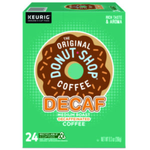 K-Cup; K-Cups; Kcup; Kcups; Beverage; Beverages; Coffee People Donut Shop Decaf Coffee Coffee People; Decaffeinated; Donut Shop Coffee; Medium Roast; American Roast; Coffee; Keurig; Keurig Brewing System; Single Cup; Drinks; Breakrooms; Vending; Hospitality; Lounges