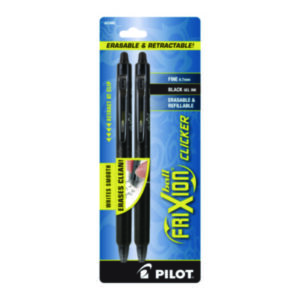 Erasable Pens; FriXion Ball; Gel Pens; Retractable Pens