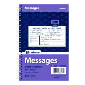 Memo Books; Messages Books; While You Were Out