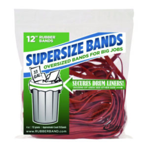 SuperSize; Drum Liner; Rubber Bands; Big Bands; Oversized Bands