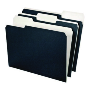 Recycled File Folders; Tab Top; File Folder; Two Color Folders