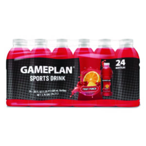 Gameplan Sports Drink Fruit Punch; Beverages; Libations; Refreshments