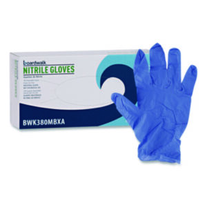 Nitrile; Disposable; Hand; Covering; Safety; Sanitary; Food-Service; Janitorial; Kitchens