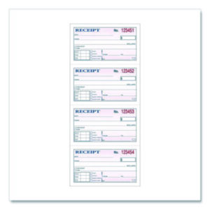 Receipt Book; Rent Receipts; Sales Receipts