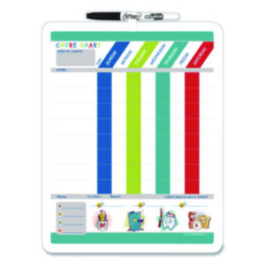 Colors Chore Chart; Magnetic Chore Chare; Dry-Erase Chore Chart; Classroom Aids