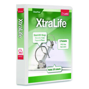 View; Binder; View Binder; D-ring; Slant-D; ring binder; Slant-D ring; presentation; ClearVue; Clearview; XtraLife; xtralife; Slant-D; Locking D Ring; TOPS; binders