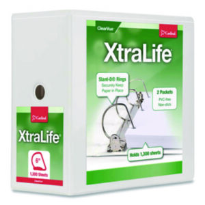 XtraLife; Non-stick-ClearVue; Locking-Slant-D; Ring-Binders; View-Binders; Notebooks; Rings; Portfolios; Loose-Leaf; Schools; Education; Classrooms