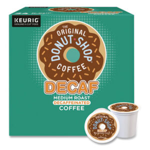 K-Cup; K-Cups; Kcup; Kcups; Beverage; Beverages; Coffee People Donut Shop Decaf Coffee Coffee People; Decaffeinated; Donut Shop Coffee; Medium Roast; American Roast; Coffee; Keurig; Keurig Brewing System; Single Cup; Drinks; Breakrooms; Vending; Hospitality; Lounges